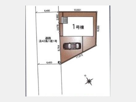 昭島市拝島町〈新築戸建〉 JR青梅線「拝島」駅徒歩20分 3LDK 建物120.52m² 土地89.91m² 食洗機 浴室乾燥機 TVドアホン