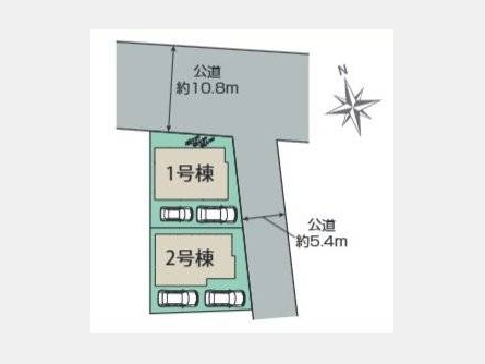 立川市若葉町〈新築戸建〉 西武拝島線「東大和市」駅徒歩19分 4LDK 建物104.39m² 土地124.22m² カウンターキッチン 24時間換気システム ウォークインクローゼット