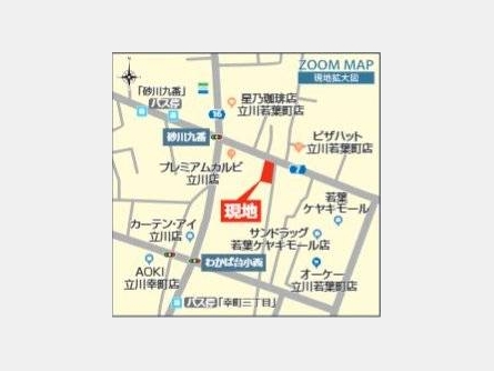 立川市若葉町〈新築戸建〉 西武拝島線「東大和市」駅徒歩19分 4LDK 建物104.39m² 土地124.22m² カウンターキッチン 24時間換気システム ウォークインクローゼット
