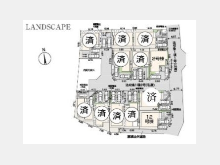 東大和市芋窪4丁目〈新築戸建〉 「上北台」駅徒歩18分 4LDK 建物96.39m² 土地130.67m²