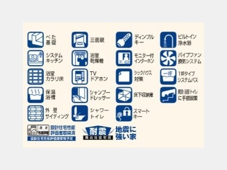 小平市花小金井5丁目〈新築戸建〉 西武新宿線「花小金井」駅バス13分 3LDK 建物67.28m² 土地84.11m² 都市ガス