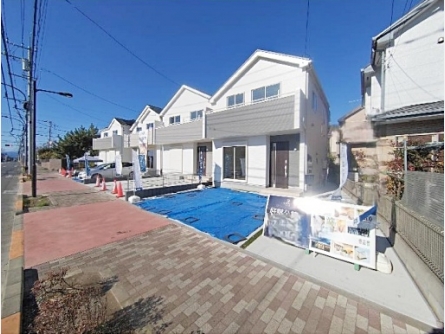 東大和市芋窪4丁目〈新築〉多摩モノレール「上北台」駅徒歩13分　3SLDK　太陽光発電設備標準搭載　 断熱等性能5等級、ZEH水準省エネ住宅　ビルトイン浄水器　浴室乾燥機　ディンプルキー　全4区画B