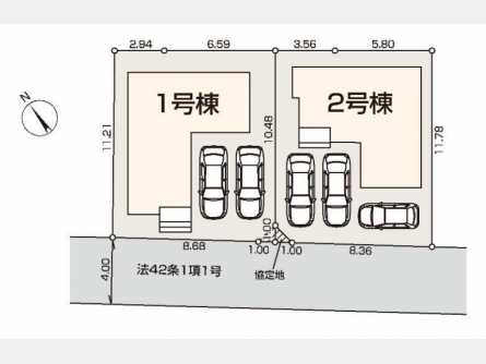 武蔵村山市三ツ藤3丁目〈新築〉JR中央線「立川」駅バス31分停歩6分　3LDK　子育て世代にも最適な住環境　オープンな対面キッチンを配したワンフロアタイプLDK　浄水器　浴室乾燥機　24時間換気　全2棟①号棟
