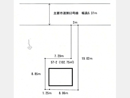 武蔵村山市大南3丁目〈売地〉多摩モノレール「桜街道」駅徒歩17分　閑静な住宅街　解体後引き渡し予定　建築条件なし
