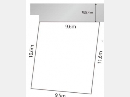 昭島市東町3丁目〈売地〉 JR青梅線「西立川」駅 106.89m² 更地 都市ガス 建築条件なし