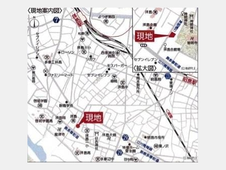 昭島市拝島町〈新築戸建〉 JR青梅線「拝島」駅徒歩20分 3LDK 建物120.52m² 土地89.91m² 食洗機 浴室乾燥機 TVドアホン
