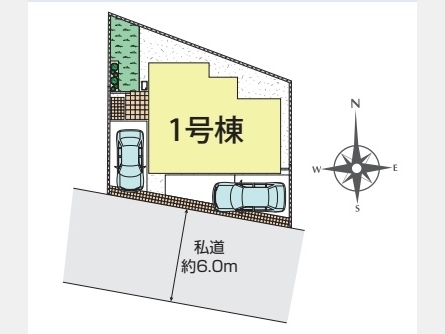 武蔵村山市学園1丁目〈新築戸建〉 多摩モノレール「立川」駅バス25分 4LDK+納戸 建物96.04m² 土地121.68m² 食洗機 浴室乾燥機 駐車場あり